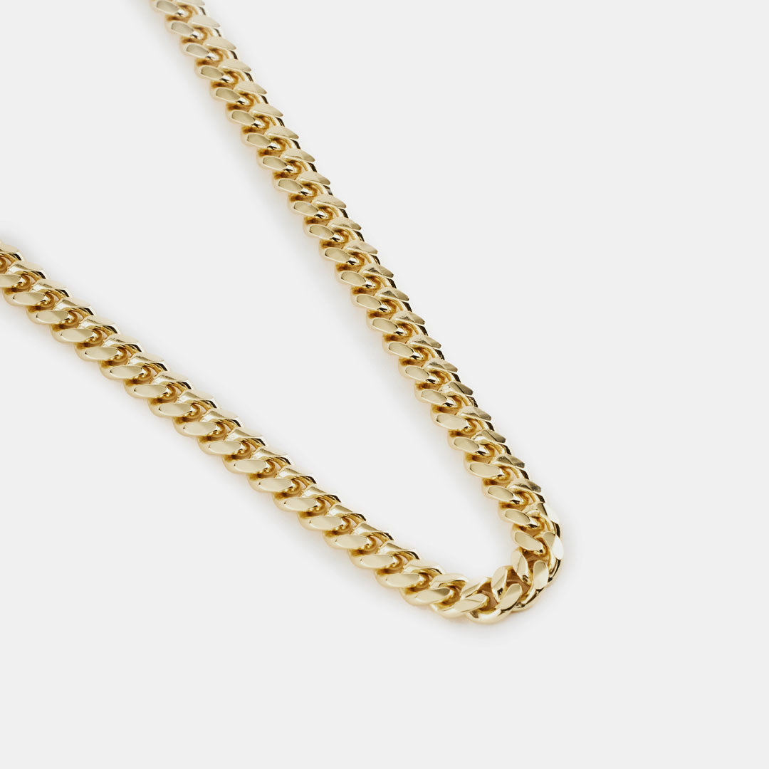 Gold 5mm Curb Chain
