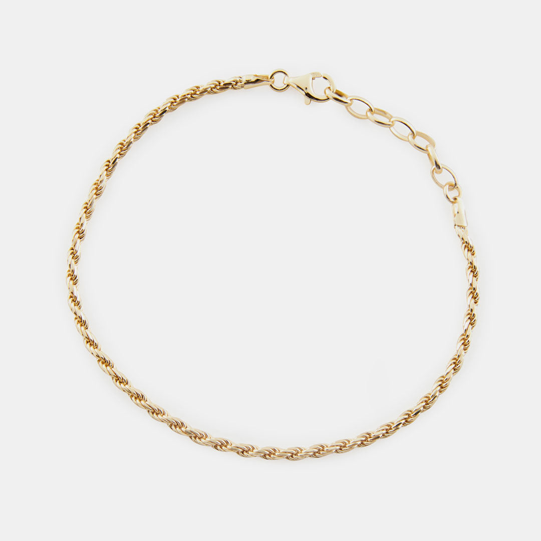 Gold Rope Bracelet