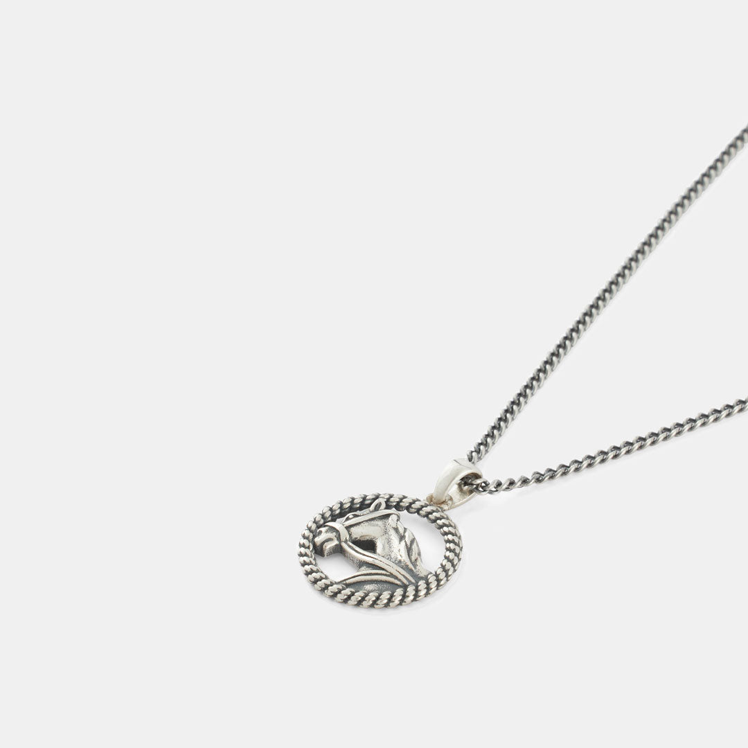 Silver Stallion Necklace