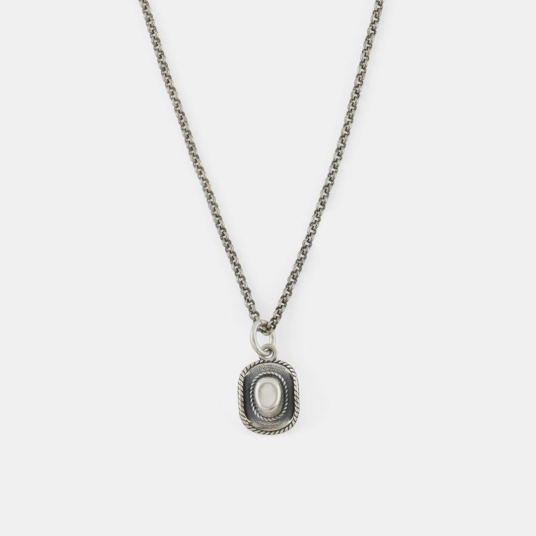 Silver Stetson Necklace