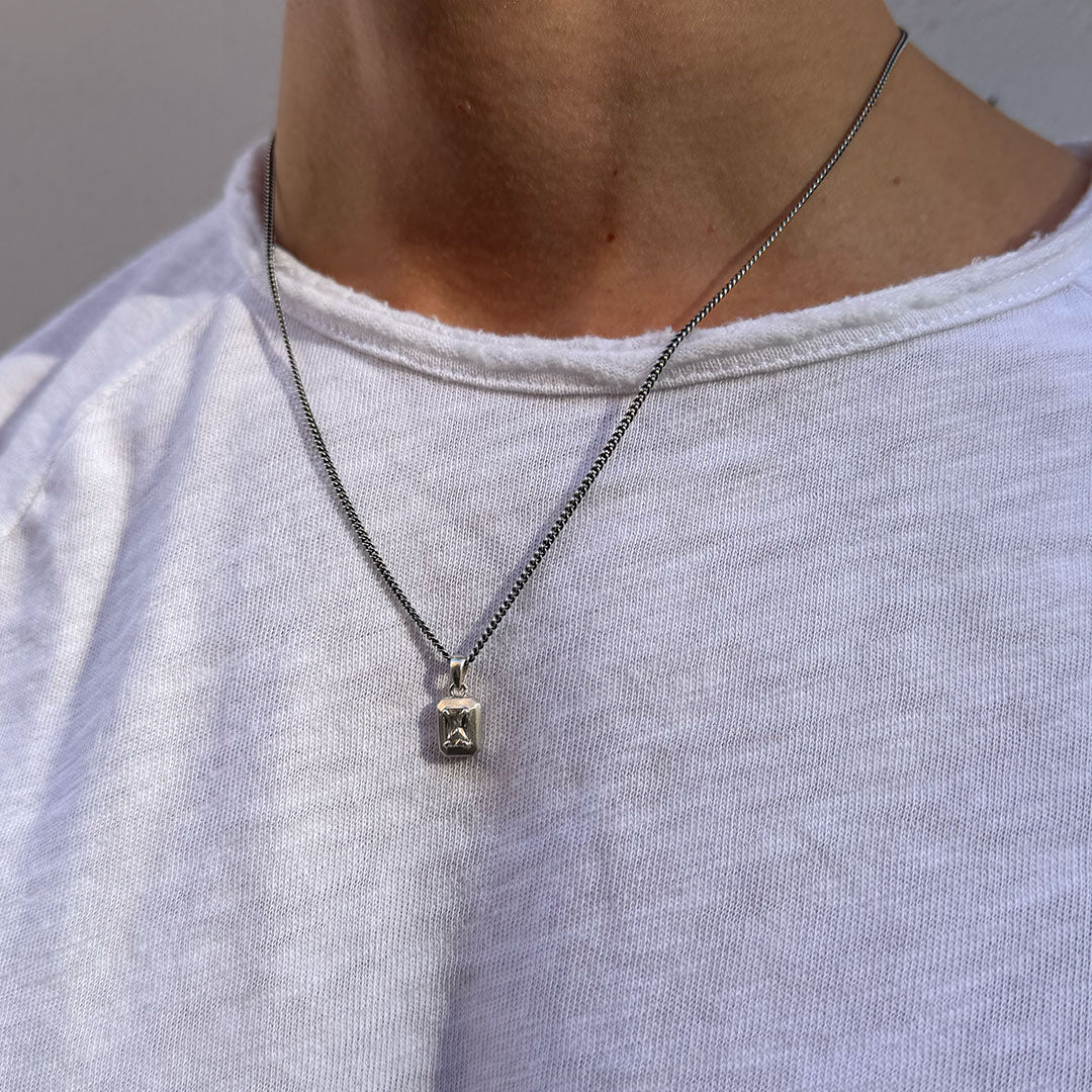 Silver Halcyon Necklace