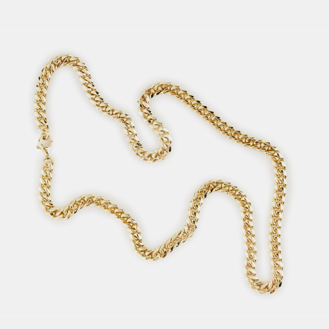 Gold 5mm Curb Chain