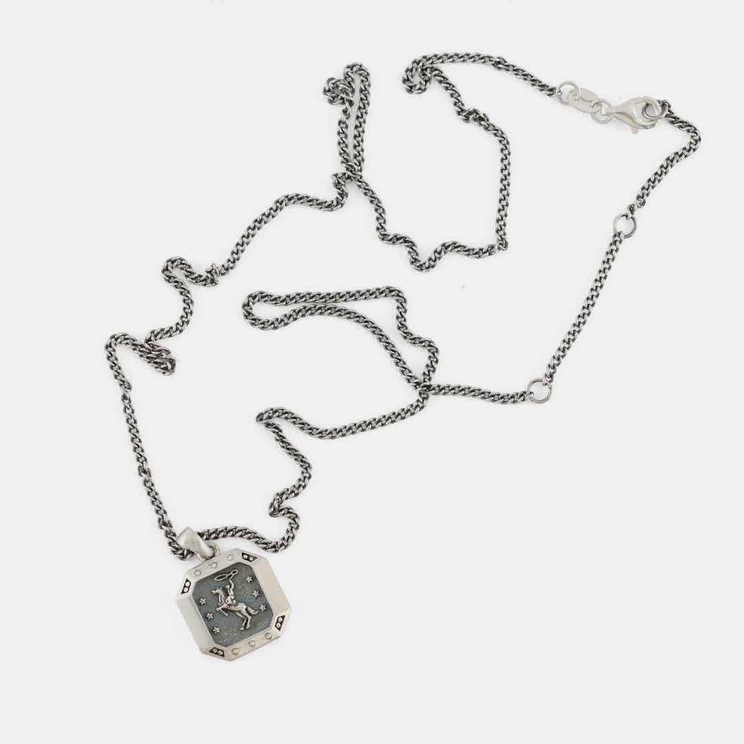 Silver Rodeo Necklace